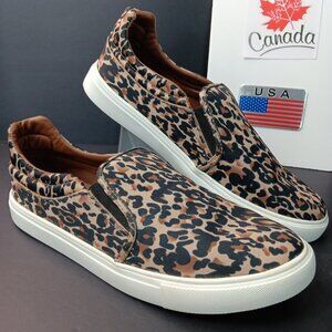Sz 9M Steve Madden Women's Shoes Sneakers Animal Print Very Clean Mexico